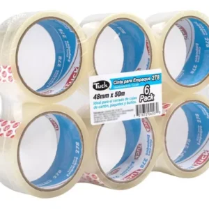 CINTA PARA EMPAQUE 6PZS 48mmX50m